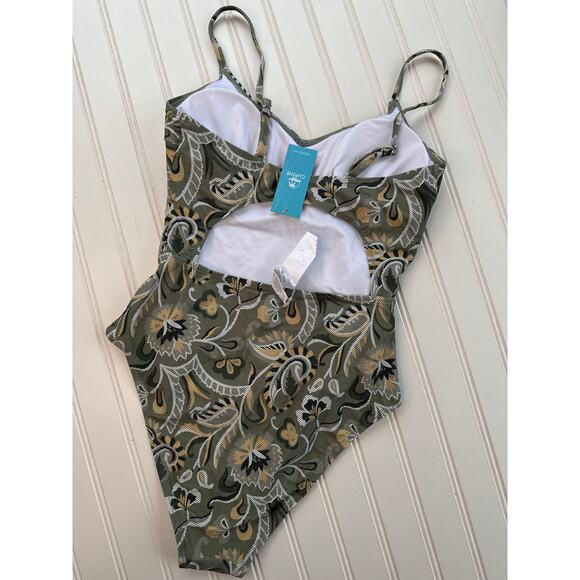 NWT Cupshe Swimsuit Bathingsuit Cheeky One Piece & Halter Top & Bikini BUNDLE M - Picture 4 of 8